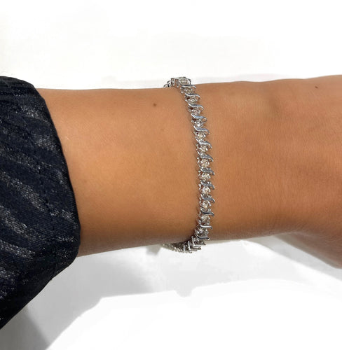 Prive Pink Sapphire and Diamond Tennis Bracelet – jaimiegellerjewelry